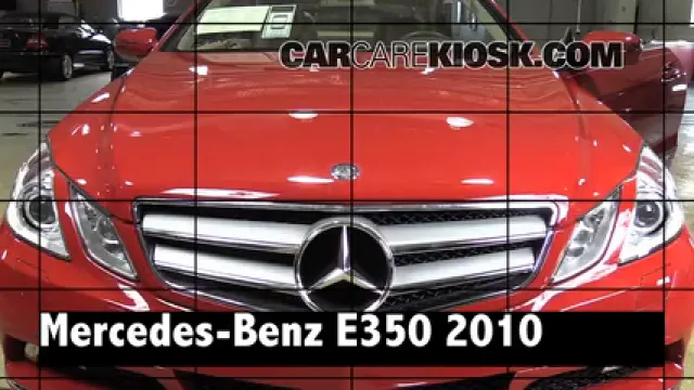 2010 Mercedes-Benz E350 3.5L V6 Coupe (2 Door) Review